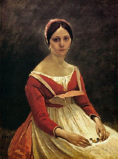 Jean Baptiste Camille  Corot Madame Legois